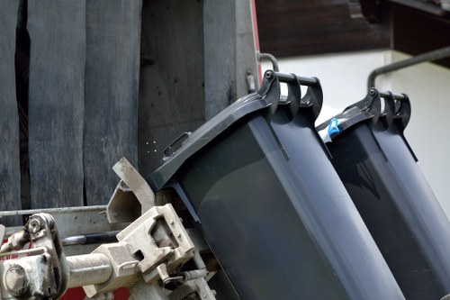 Commercial waste removal services in Docklands