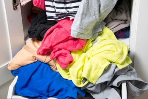 Luton-style van ready for a multi-room clearance