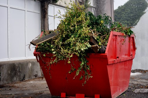 Community clean-up event in Docklands