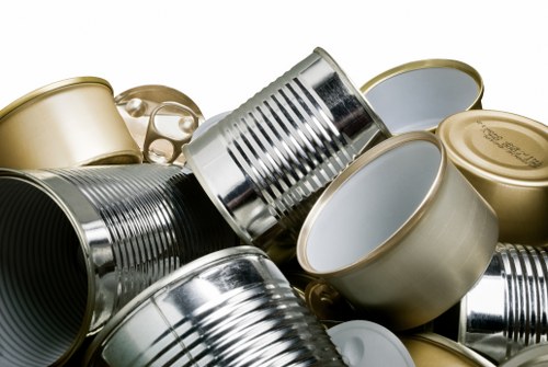 Reused furniture being prepared for donation in Docklands